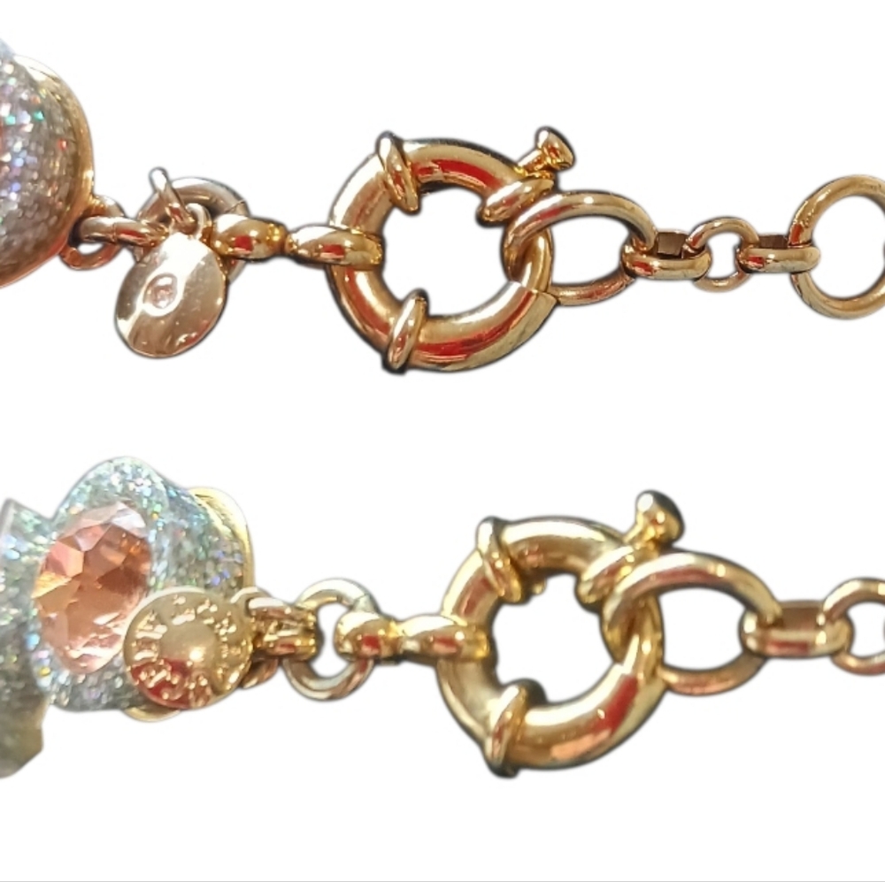 J. Crew Brulee Cupcake Glitter Crystal Necklace - Picture 9 of 9